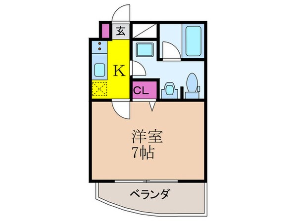 ｸﾚｱｰﾄｱﾄﾞﾊﾞﾝｽ北大阪(508)の物件間取画像